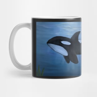 Underwater Orca - Digital Painting Mug